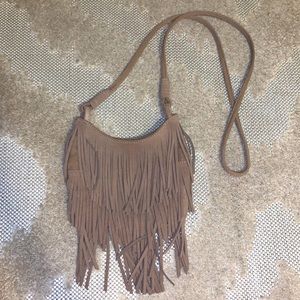Fringe purse
